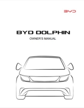 BYD DOLPHIN 2025 OWNERS MANUAL RHD